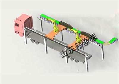 PE顆粒全自動(dòng)裝車機(jī)為您省時(shí)省力，效率高的工作